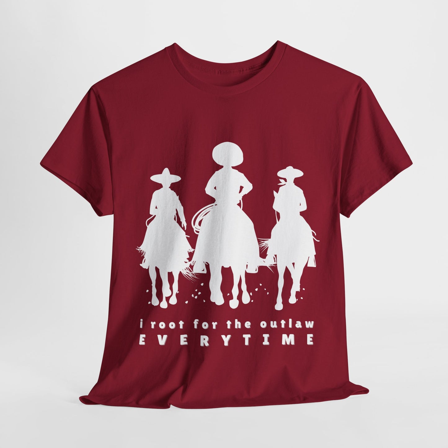 Teen/Adult Unisex Tee – I Root for the Outlaw Every Time