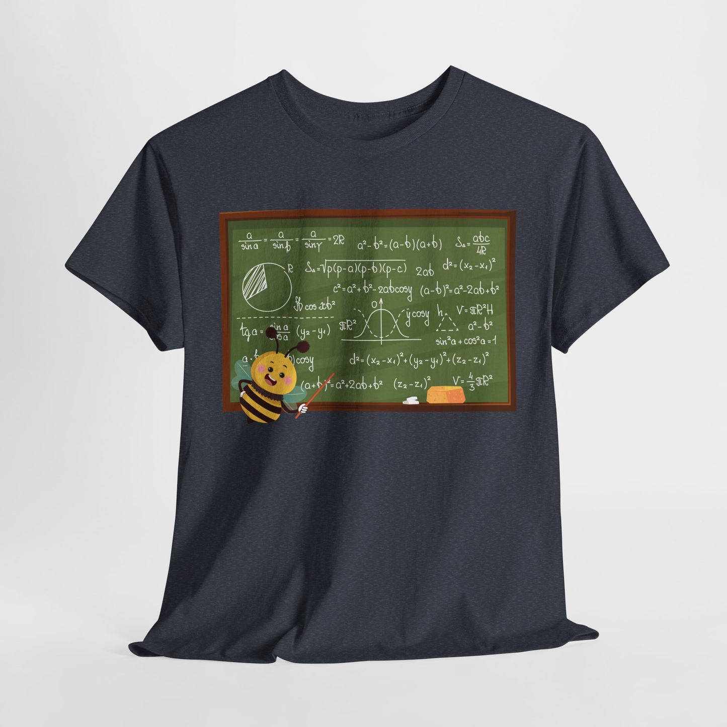 Teen/Adult Unisex Math Bee Tee – Buzz-Worthy Style for Teachers & STEM Fans