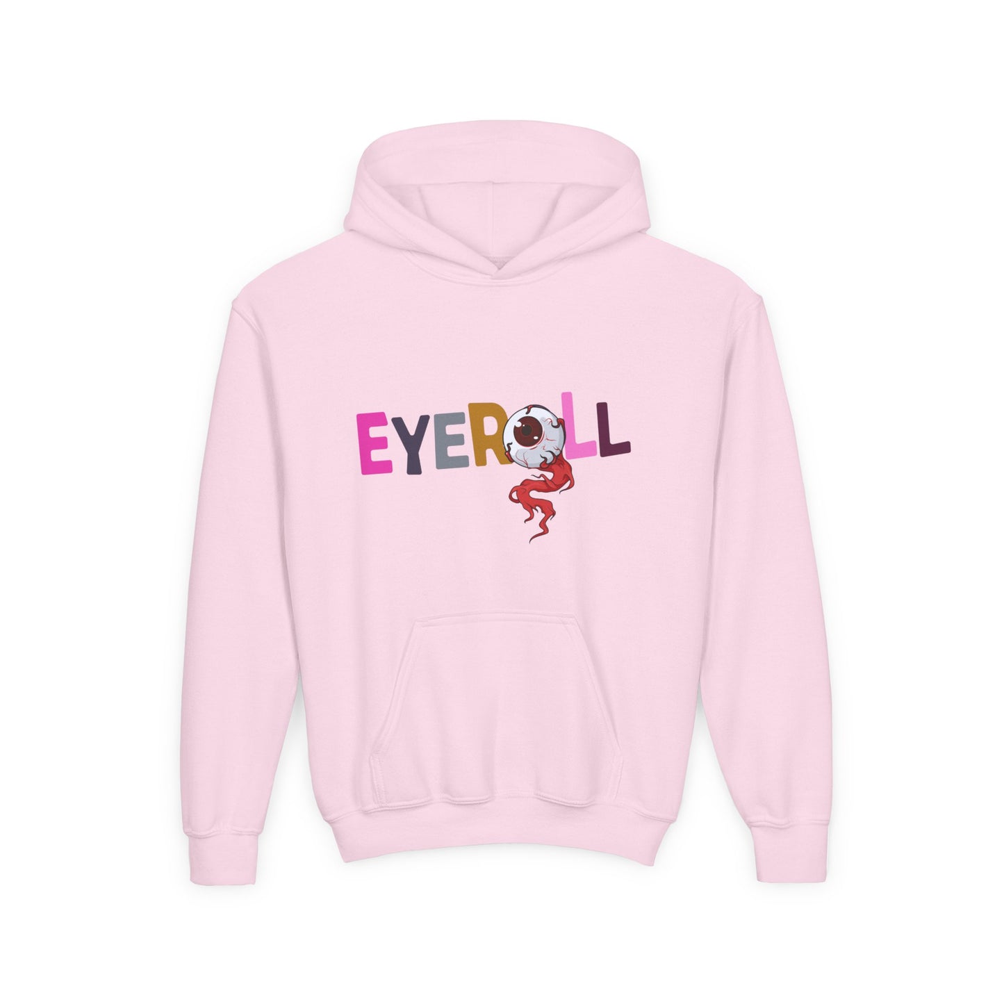 Youth Eyeroll Hoodie – For Kids with Extra Expression Power