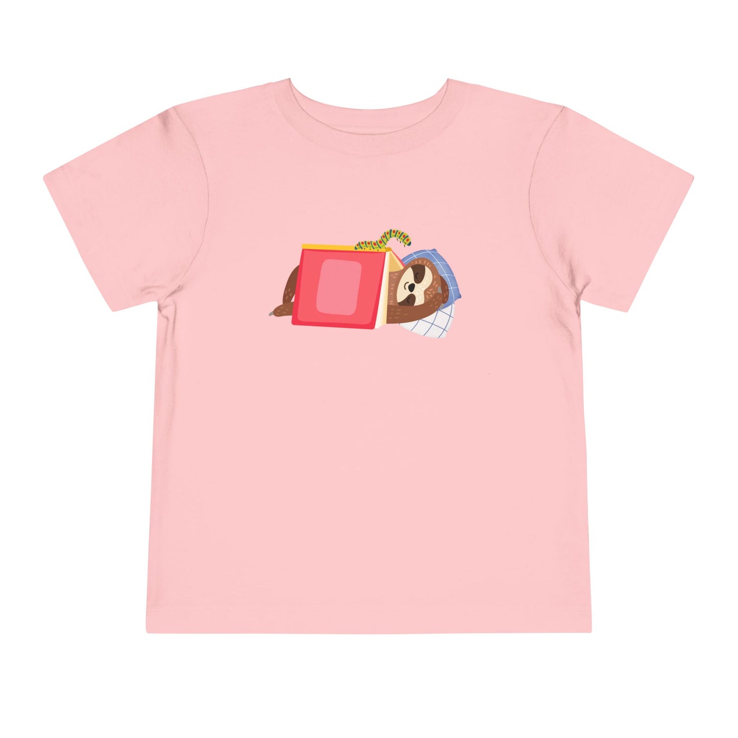 Toddler Sleepy Sloth Storytime Tee for Bookish Bedheads