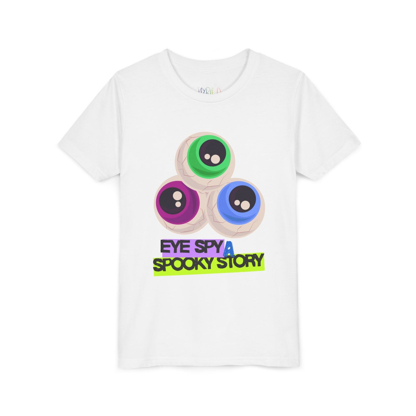 Youth Eye Spy a Spooky Story T-Shirt