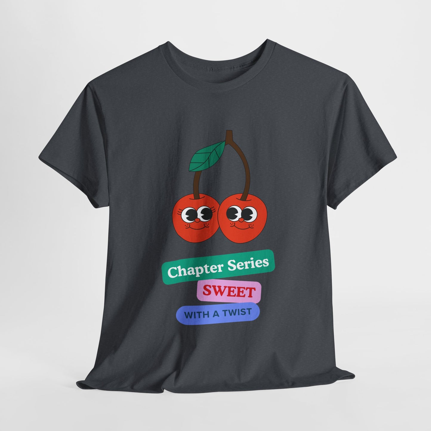 Teen/Adult Unisex Chapter Series – Sweet With a Twist Tee – A Juicy Pick for Book Series Fans