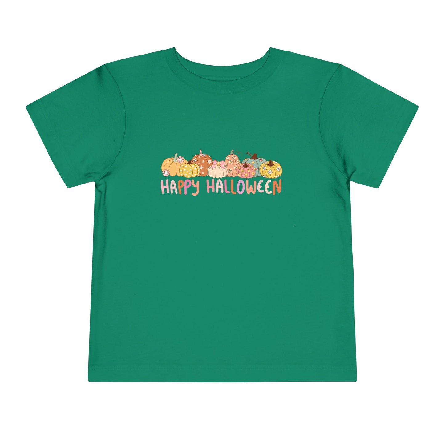 Toddler "Happy Halloween Pumpkins" T-Shirt – Cute & Cozy Fall Outfit