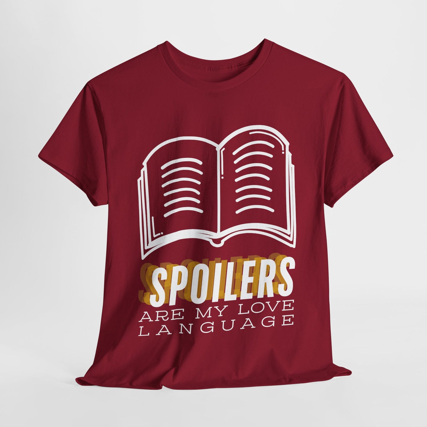 Teen/Adult Unisex Tee โ Spoilers Are My Love Language