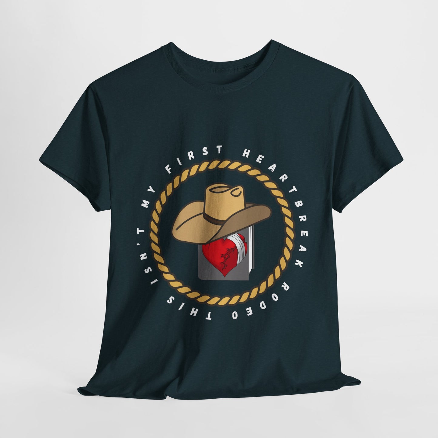 Teen/Adult Unisex Tee – This Isn’t My First Heartbreak Rodeo