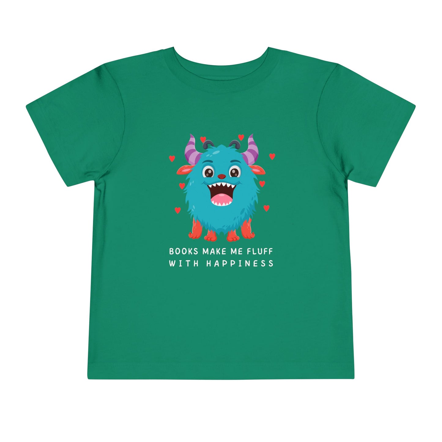 Toddler Books Make Me Fluff With Happiness Tee