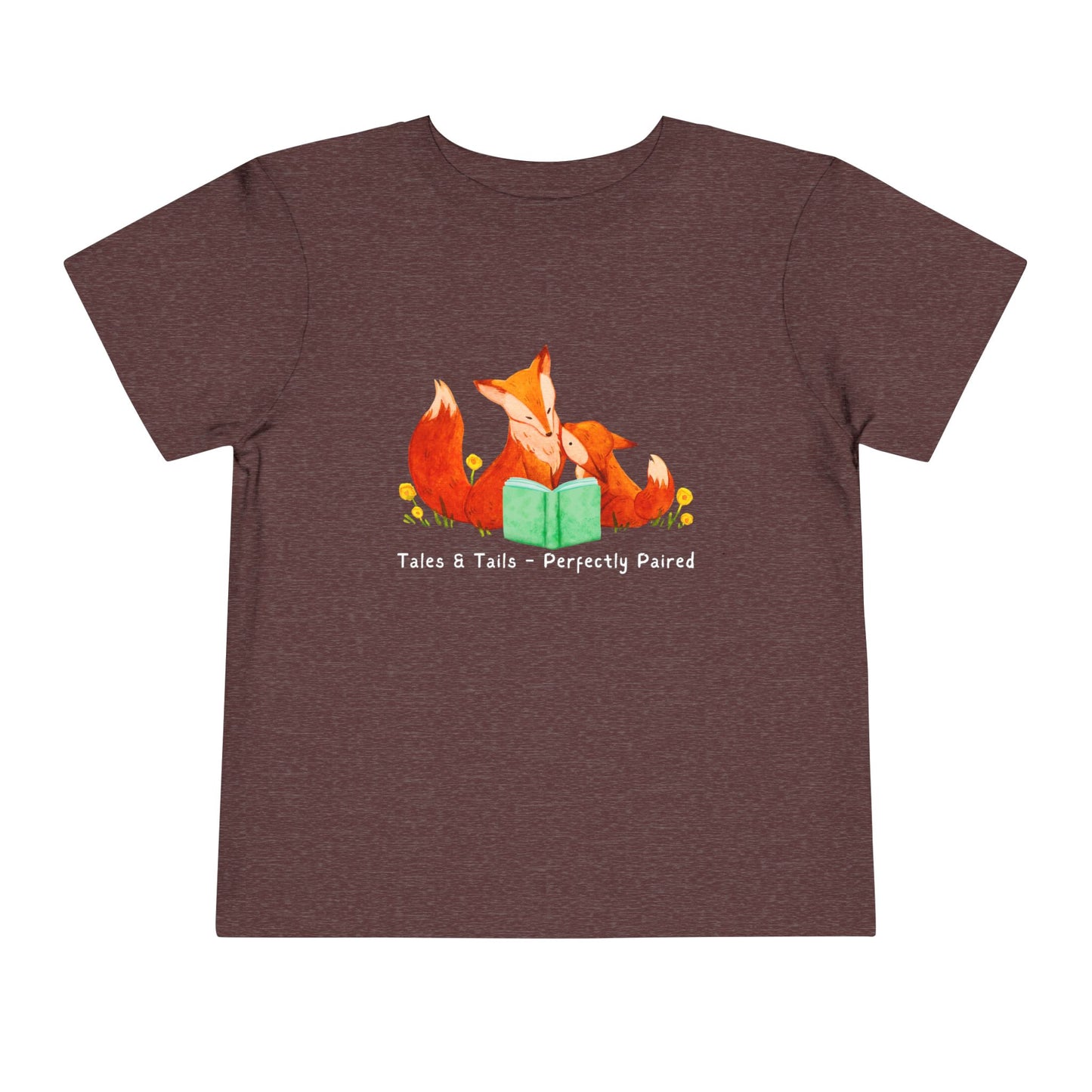 Toddler Tales & Tails Fox Tee – Matching Moments for Readers of All Ages