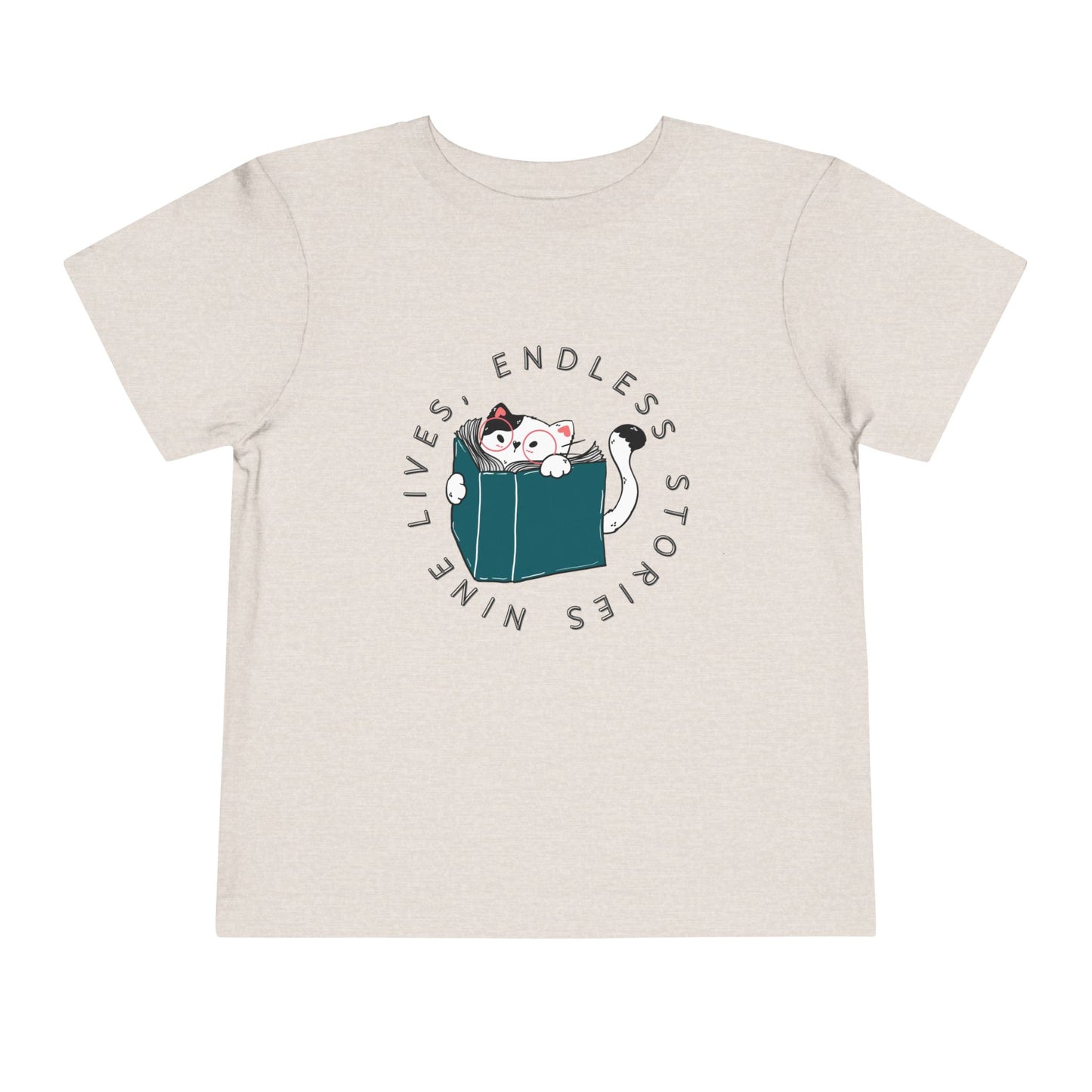 Toddler Nine Lives, Endless Stories T-Shirt