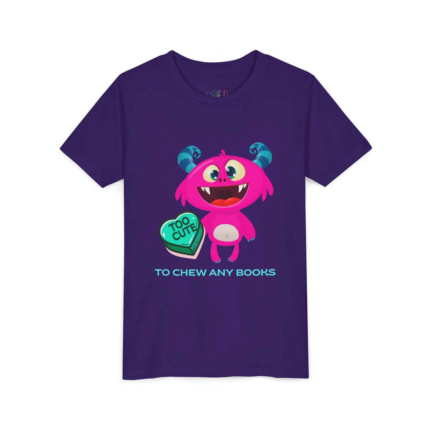 Youth Too Cute to Chew Books Tee