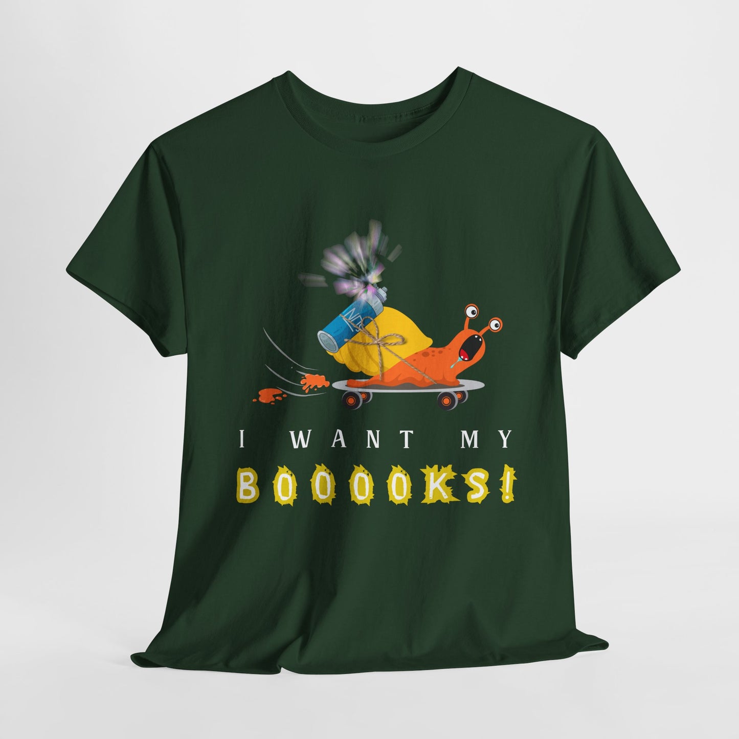 Teen/Adult Unisex I Want My Boooooks! Unisex Tee