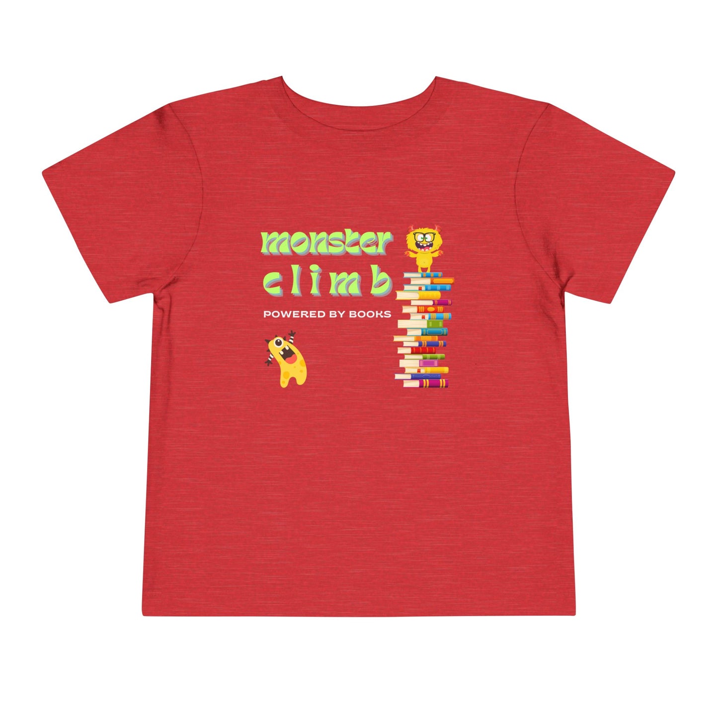 Toddler Monster Climb Book Tee