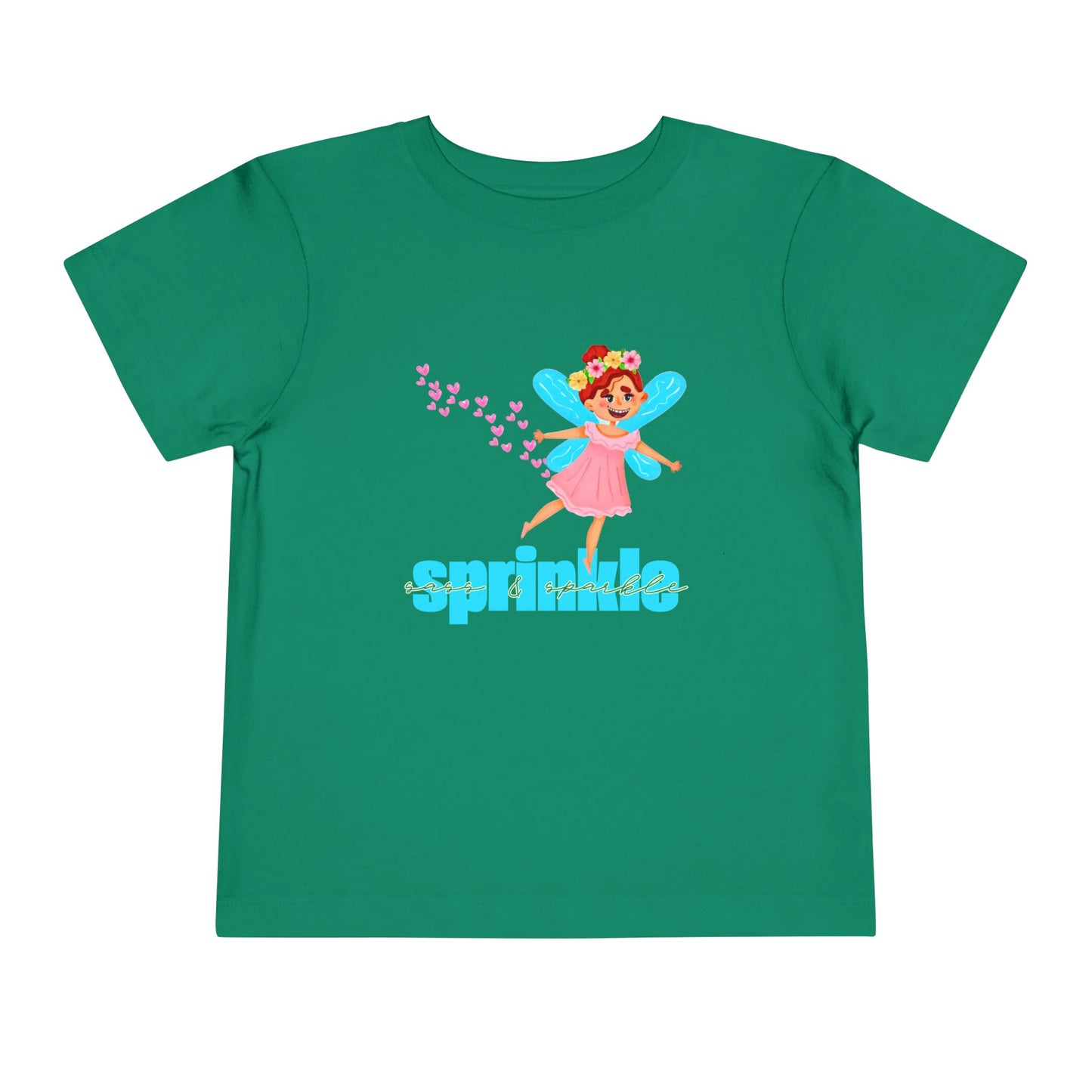 Toddler Sprinkle Sass & Sparkle Tee – Fairy Girl Shirt for Bold Little Spirits