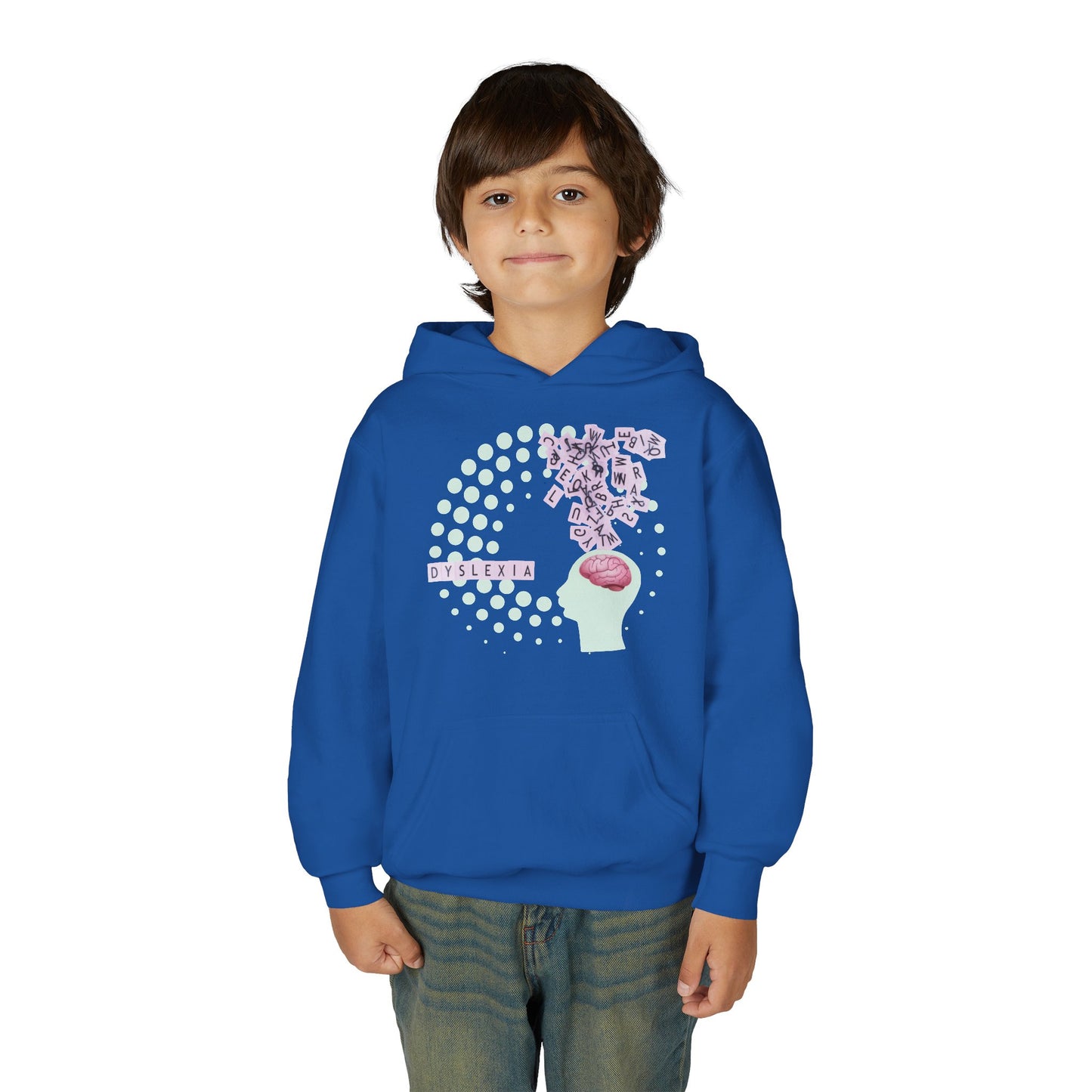 Youth Dyslexia Awareness Hoodie