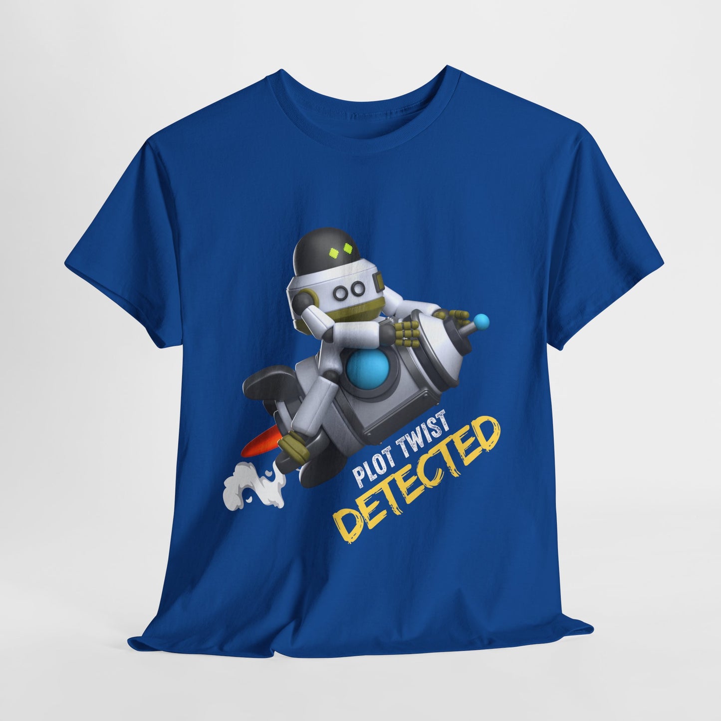 Teen/Adult Unisex Plot Twist Detected Tee – Fast-Paced Fun for Bookish Adventurers