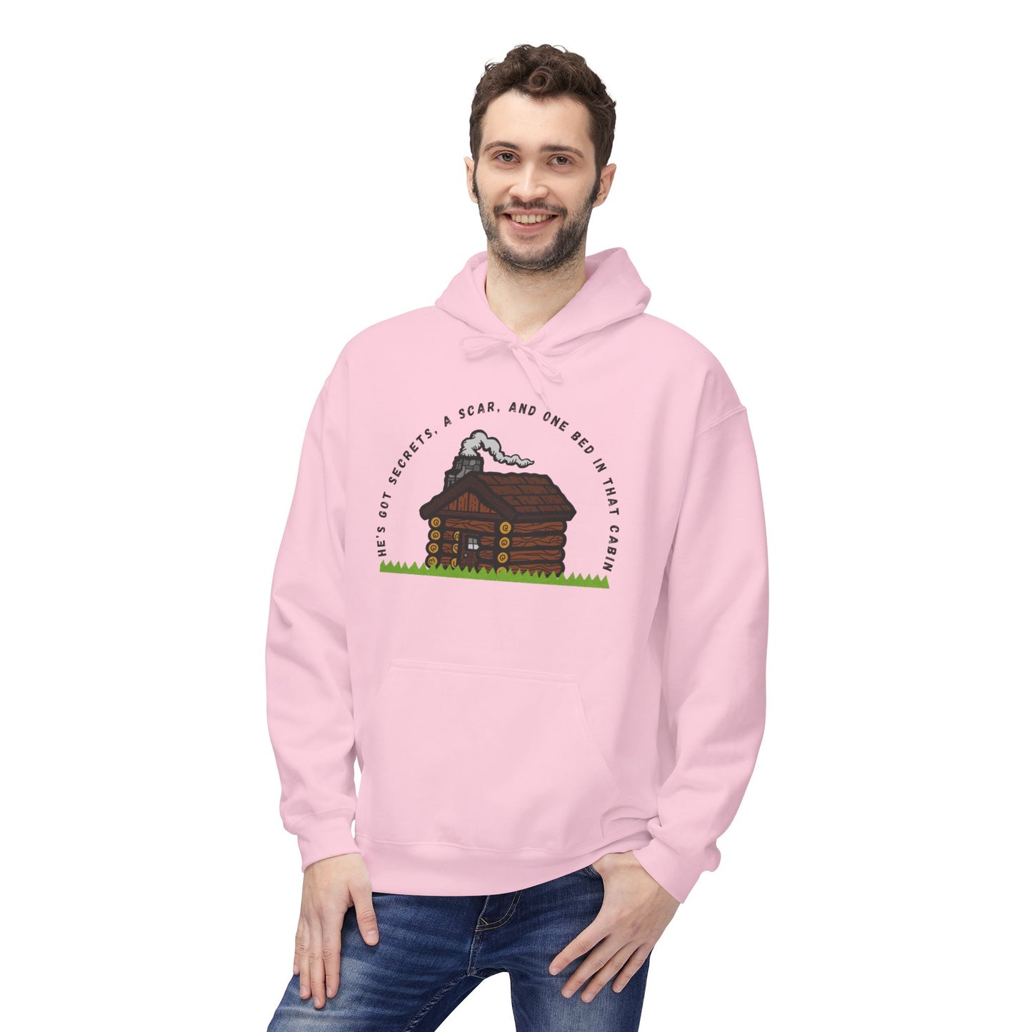 Teen/Adult Unisex One Bed in That Cabin Hoodie