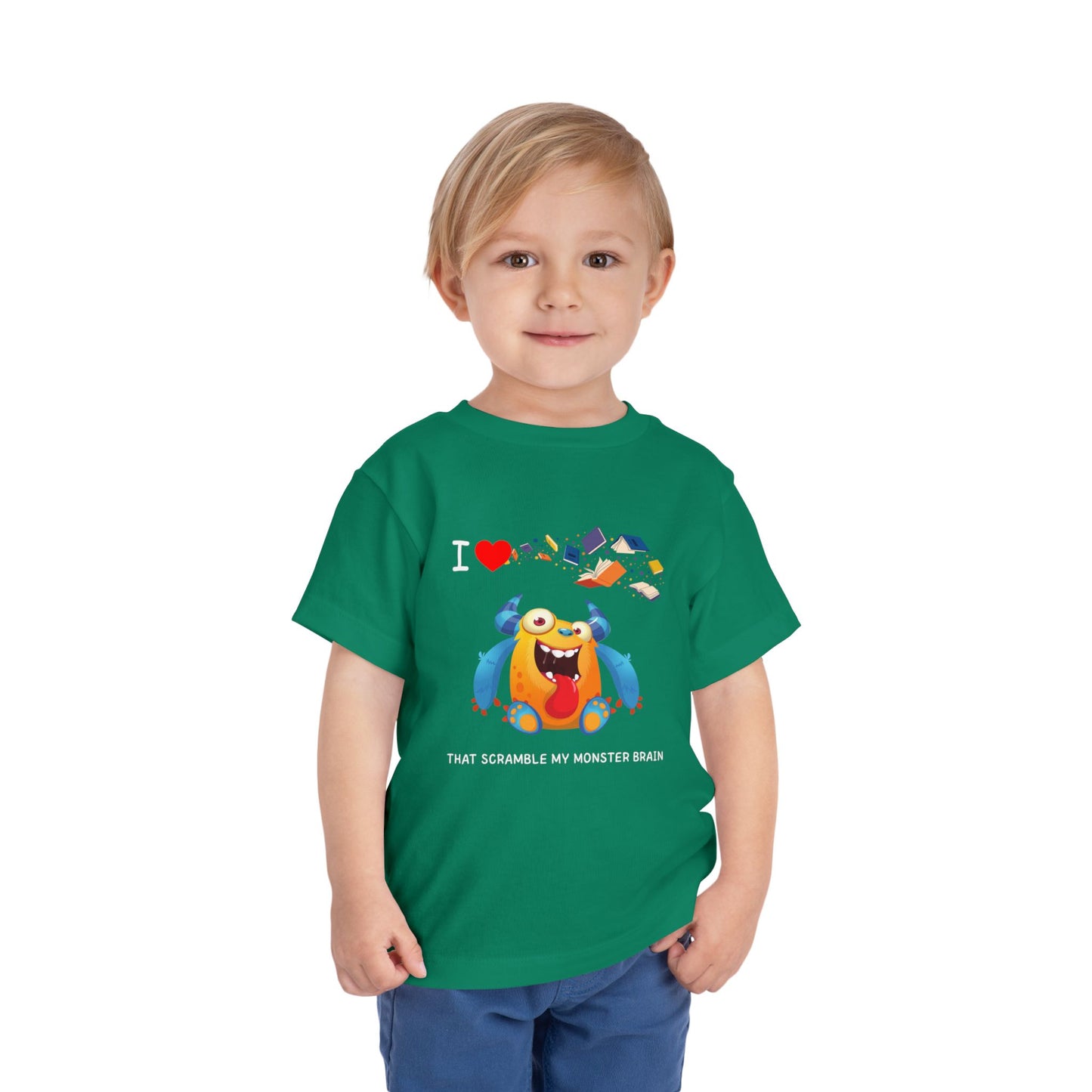 Toddler Monster Brain Scramble Tee
