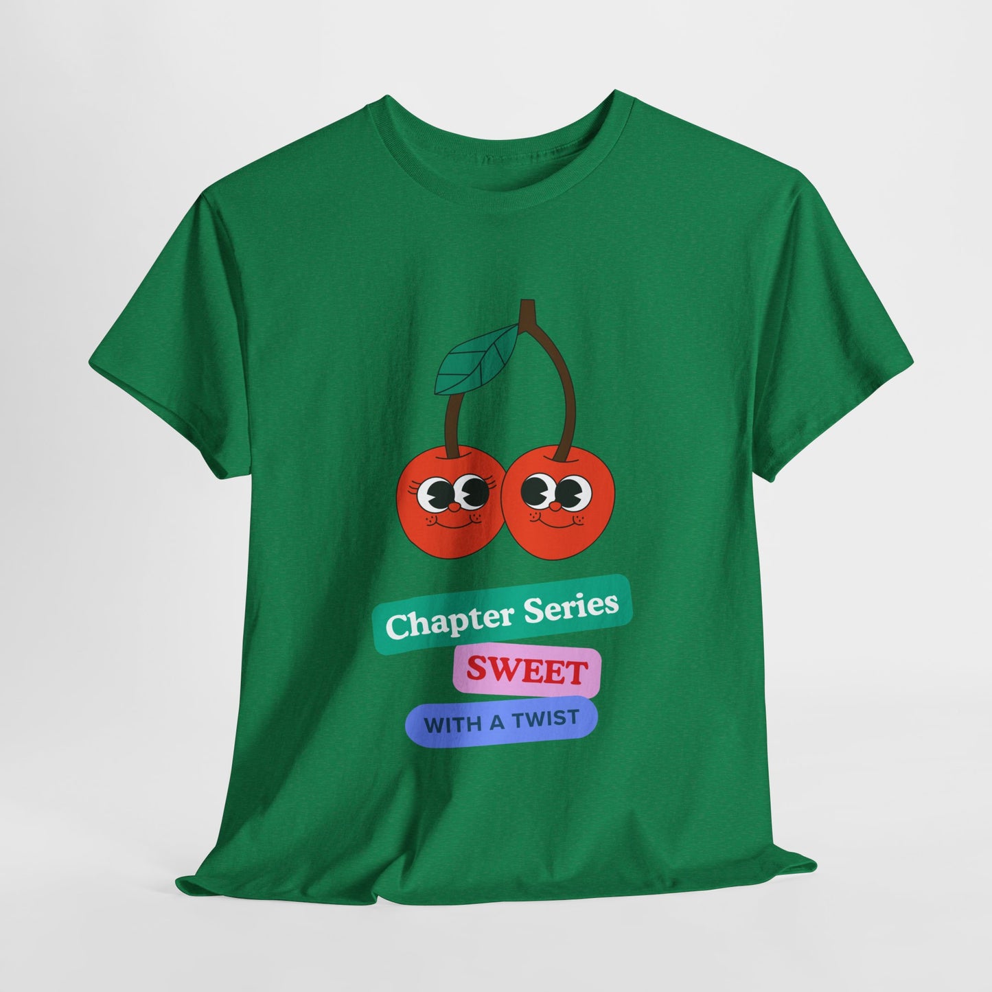 Teen/Adult Unisex Chapter Series – Sweet With a Twist Tee – A Juicy Pick for Book Series Fans