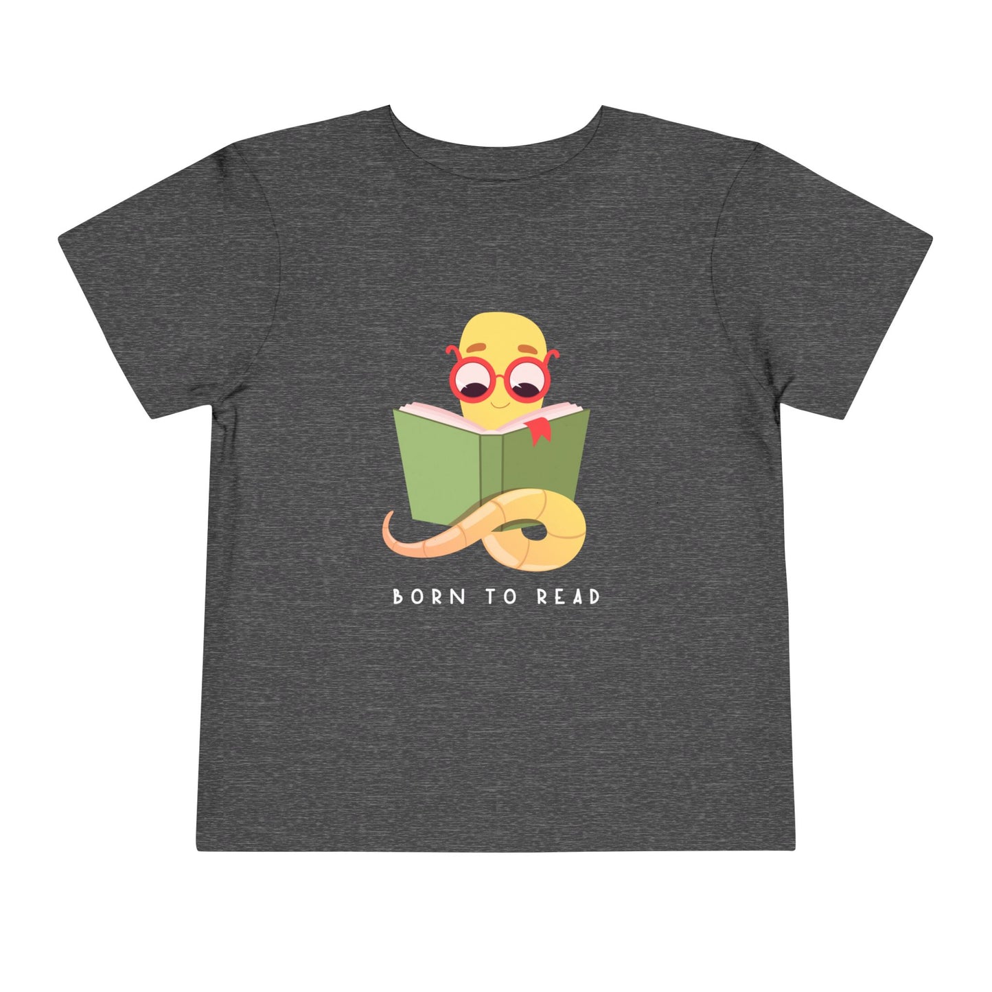 Toddler Born to Read Tee β Sweet Bookworm Style for Early Readers