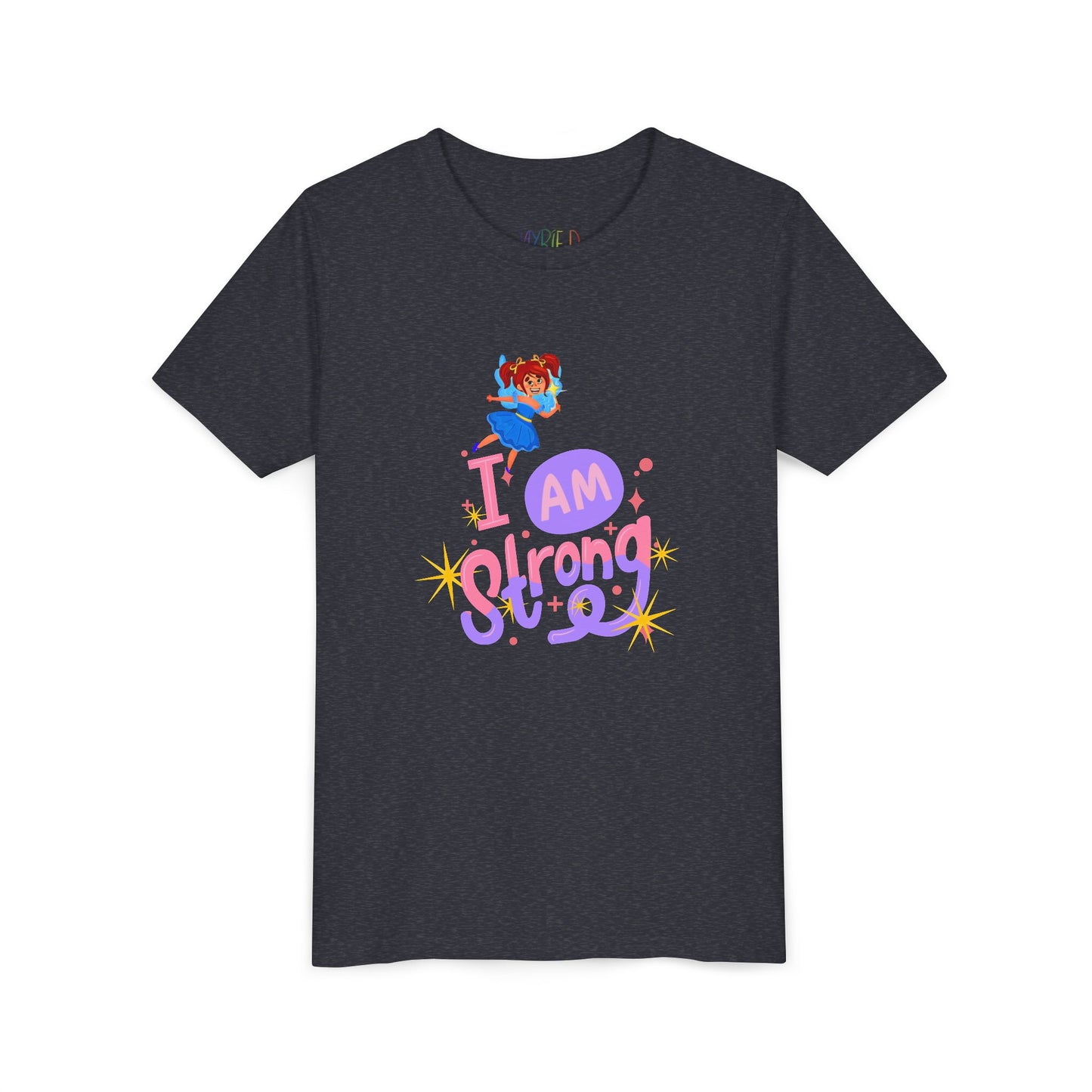 Youth I Am Strong T-Shirt – Empowering Affirmation Tee Inspired by Mei-Mei