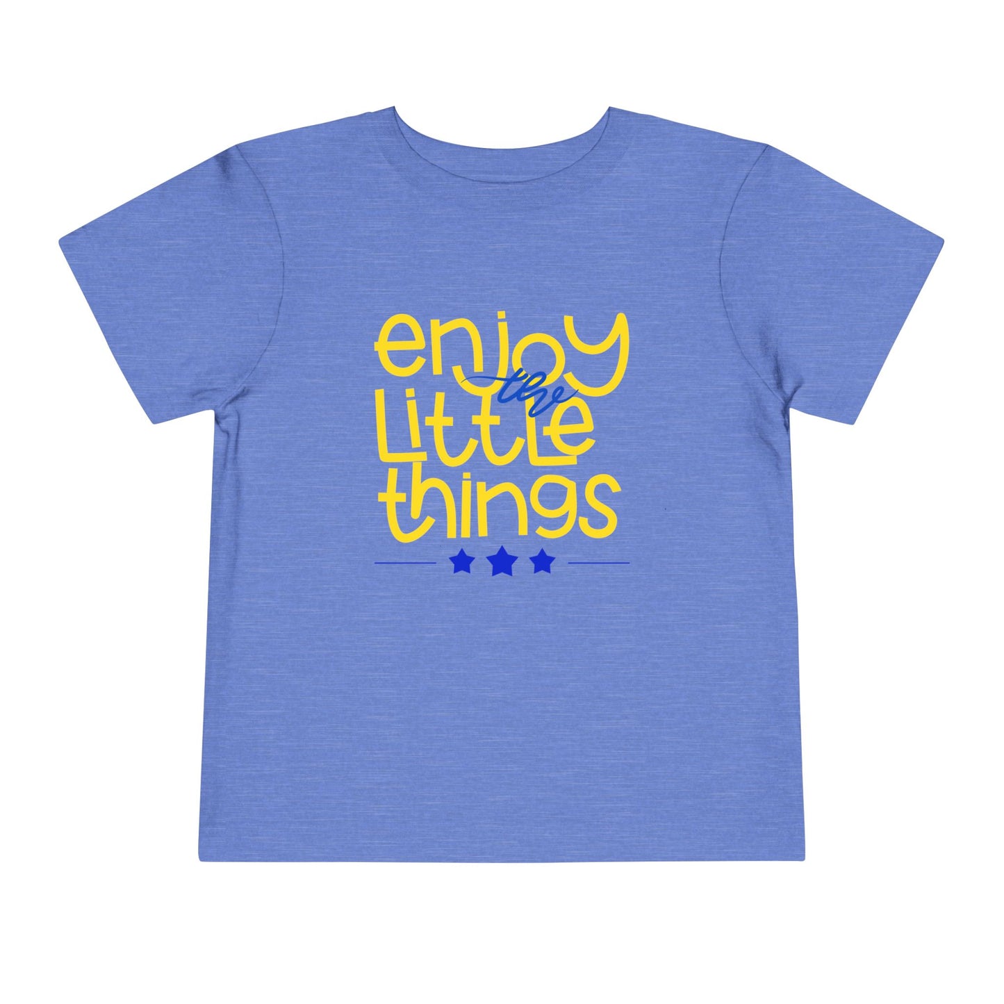 Toddler Enjoy the Little Things Tee – Positive Message Shirt for Everyday Joy