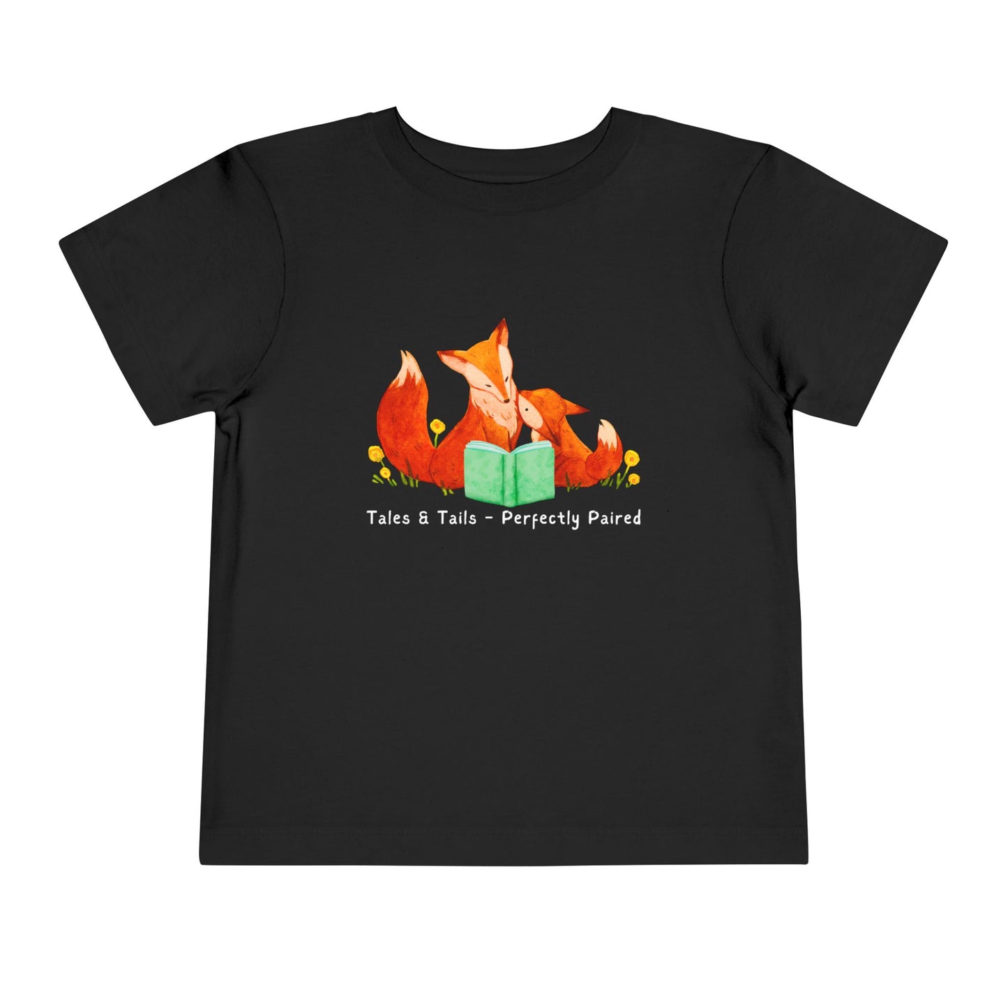 Toddler Tales & Tails Fox Tee – Matching Moments for Readers of All Ages