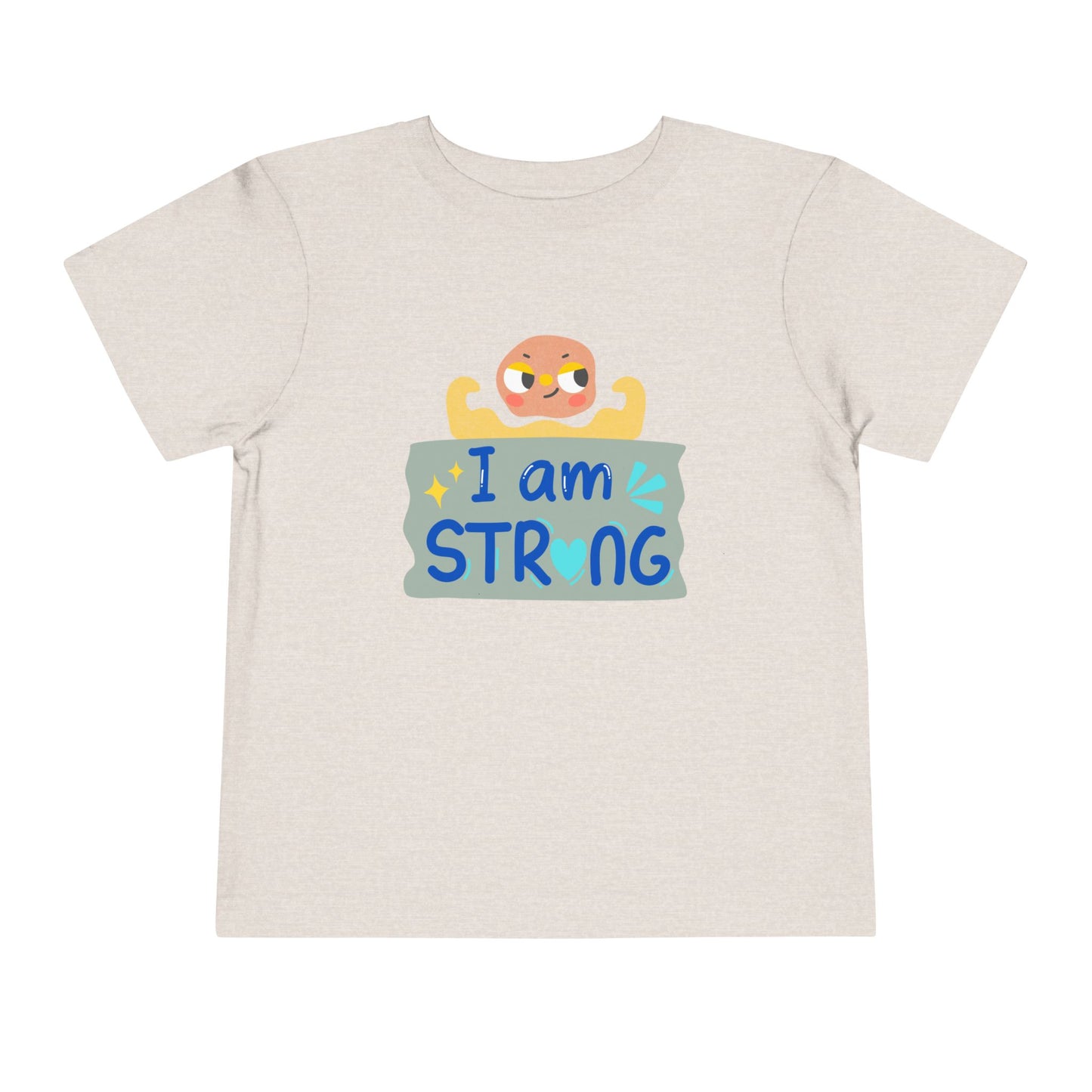 Toddler I Am Strong Tee β Bold & Uplifting Shirt for Confident Kids