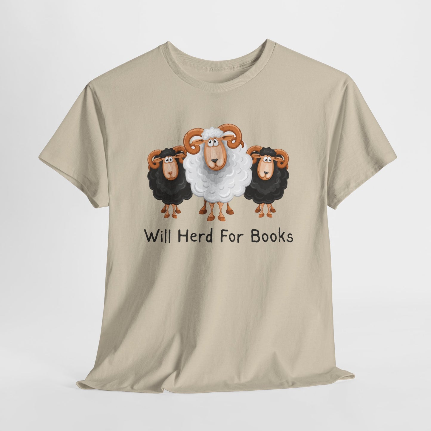 Teen/Adult Unisex Will Herd for Books Tee – Flock to Fiction