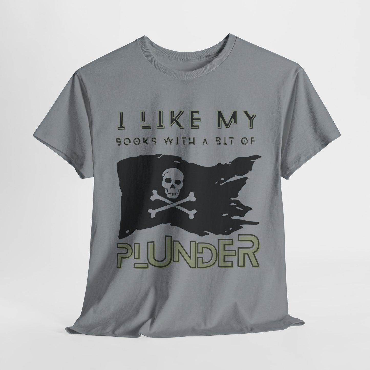 Teen/Adult Unisex “Bit of Plunder” Tee – For Bookish Buccaneers