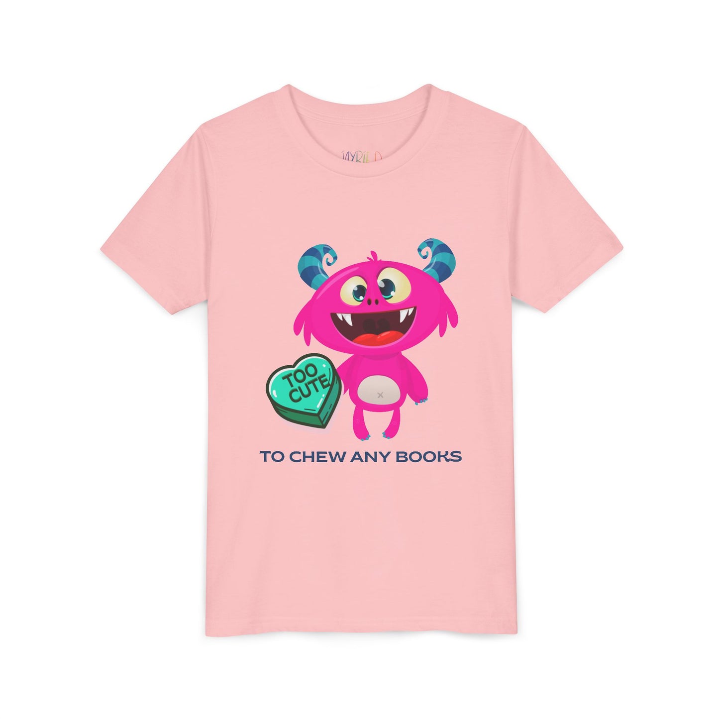 Youth Too Cute to Chew Books Tee