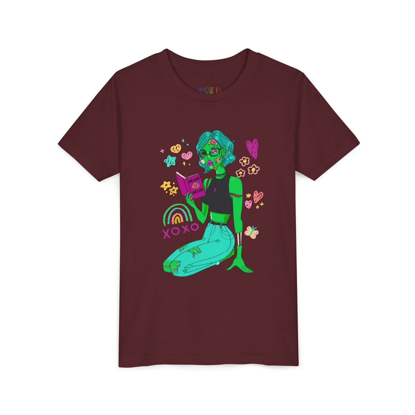 Youth Reading in Style – Zombie Girl Tee