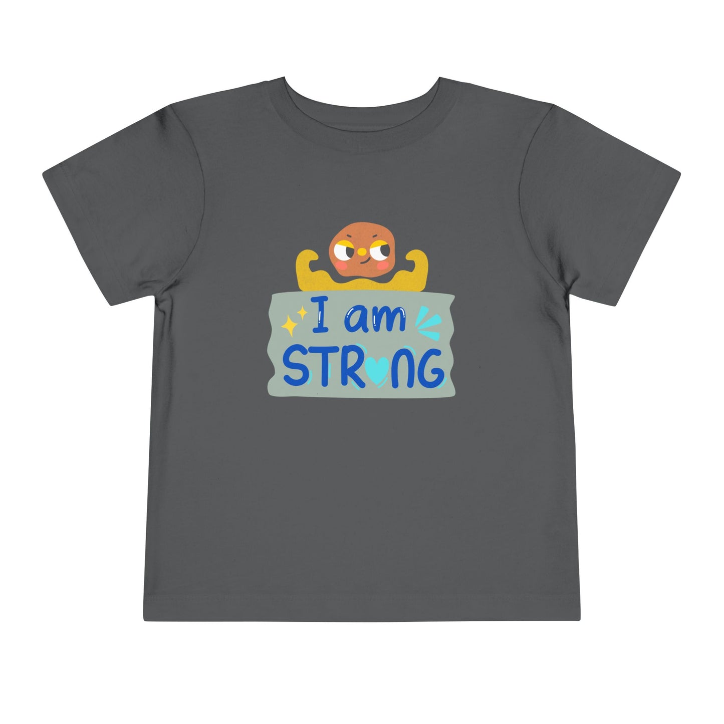 Toddler I Am Strong Tee β Bold & Uplifting Shirt for Confident Kids