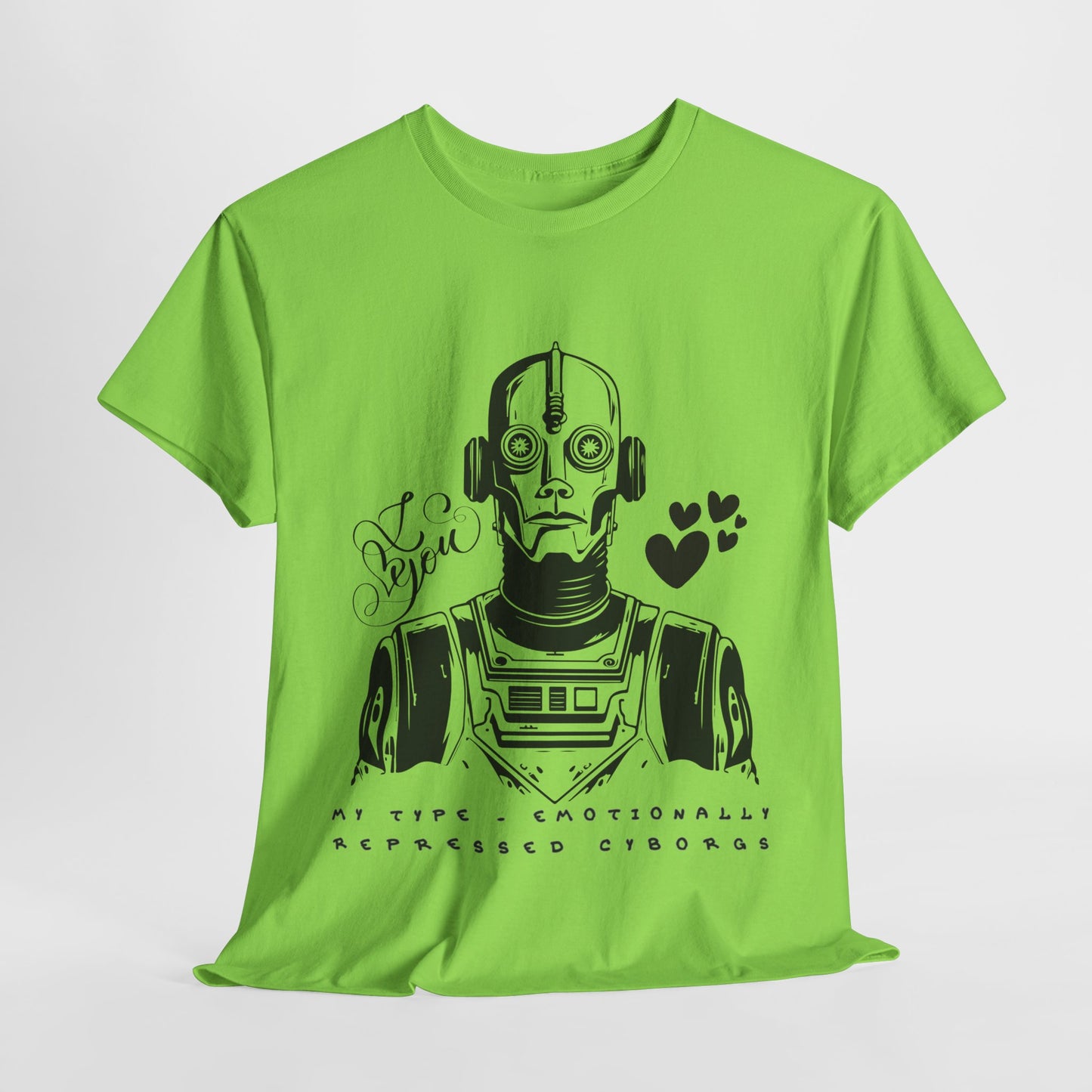 Teen/Adult Unisex – Emotionally Repressed Cyborg Tee