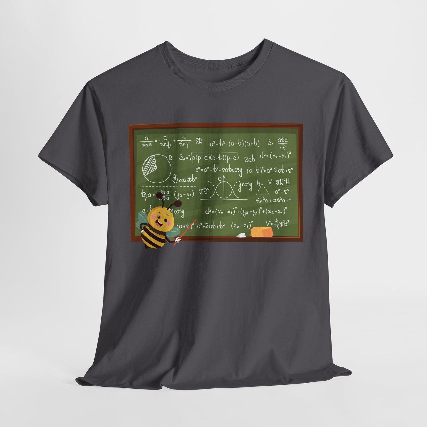 Teen/Adult Unisex Math Bee Tee – Buzz-Worthy Style for Teachers & STEM Fans
