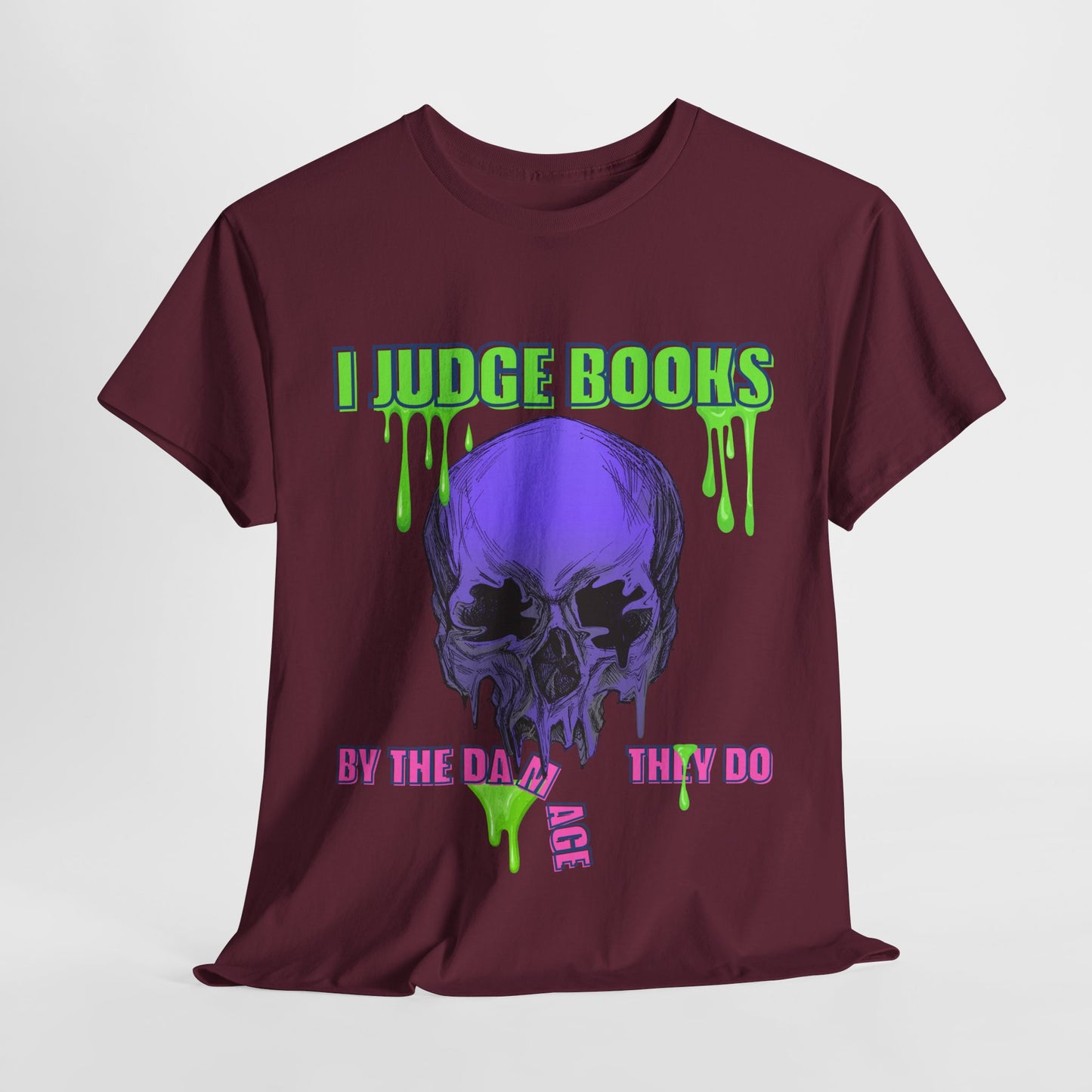 Teen/Adult Unisex Read for the Pain Tee – Horror Book Lover Shirt