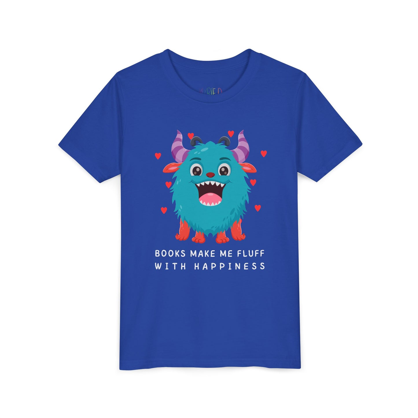 Youth Books Make Me Fluff With Happiness Tee
