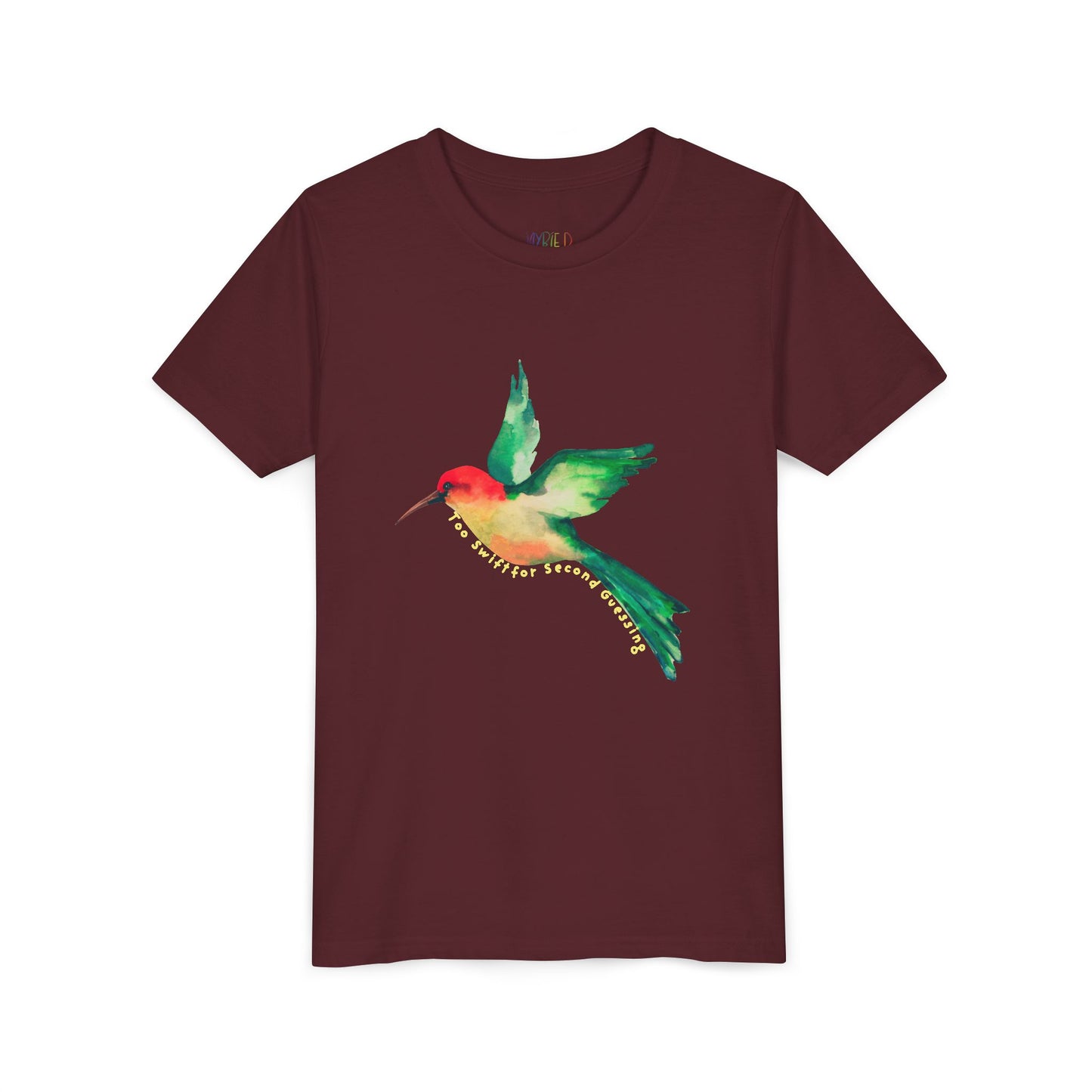 Youth Too Swift for Second Guessing Tee – Move Boldly, Think Brightly