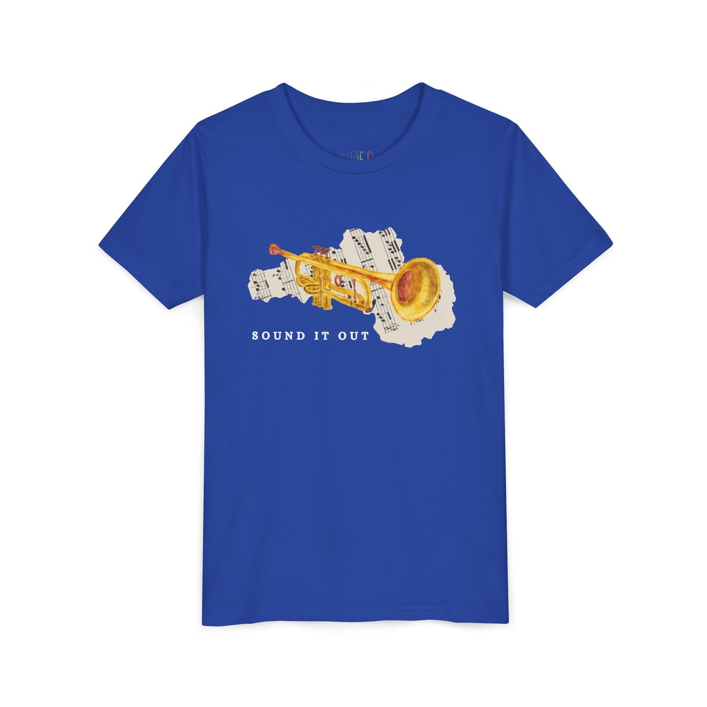 Youth Sound It Out Tee – Musical Wordplay Shirt for Budding Readers and Musicians