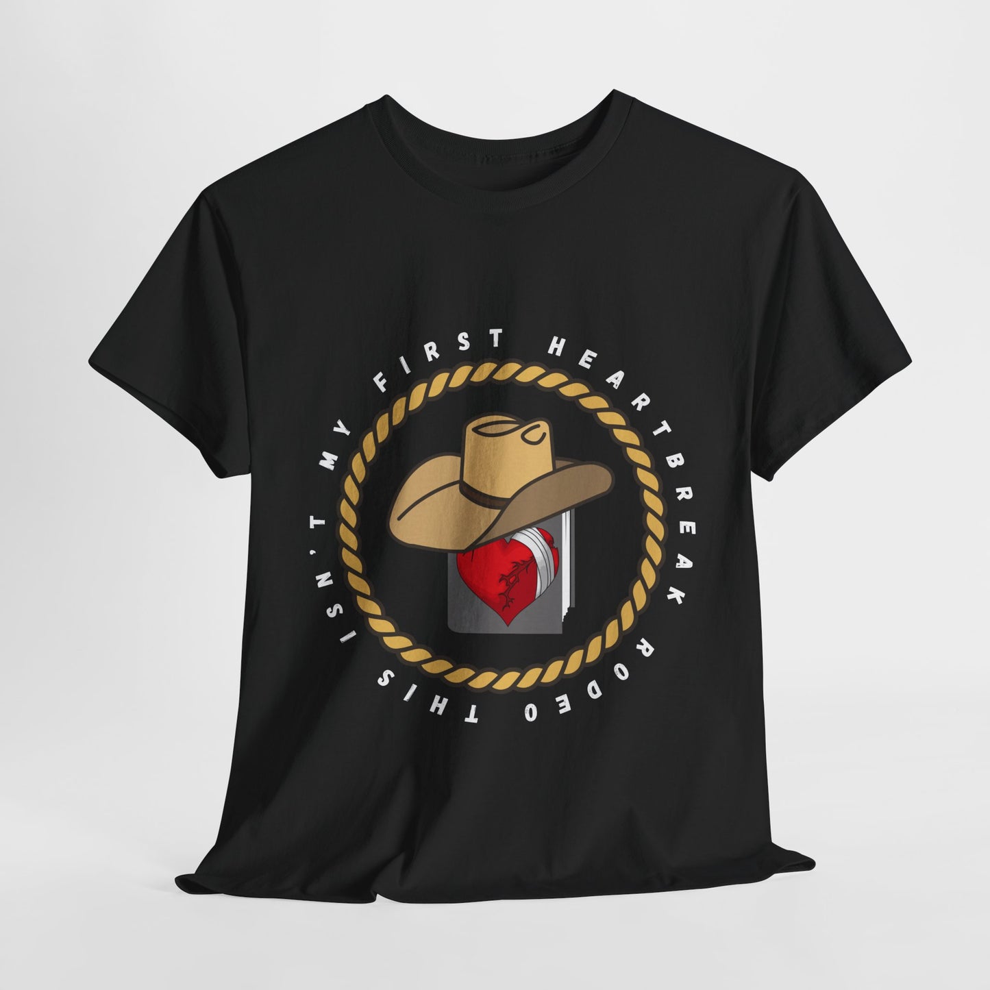 Teen/Adult Unisex Tee – This Isn’t My First Heartbreak Rodeo