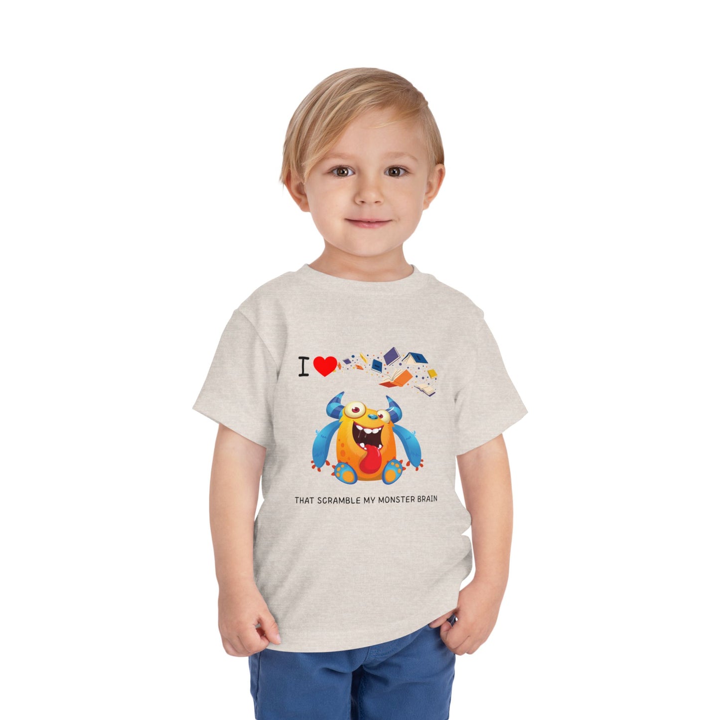 Toddler Monster Brain Scramble Tee