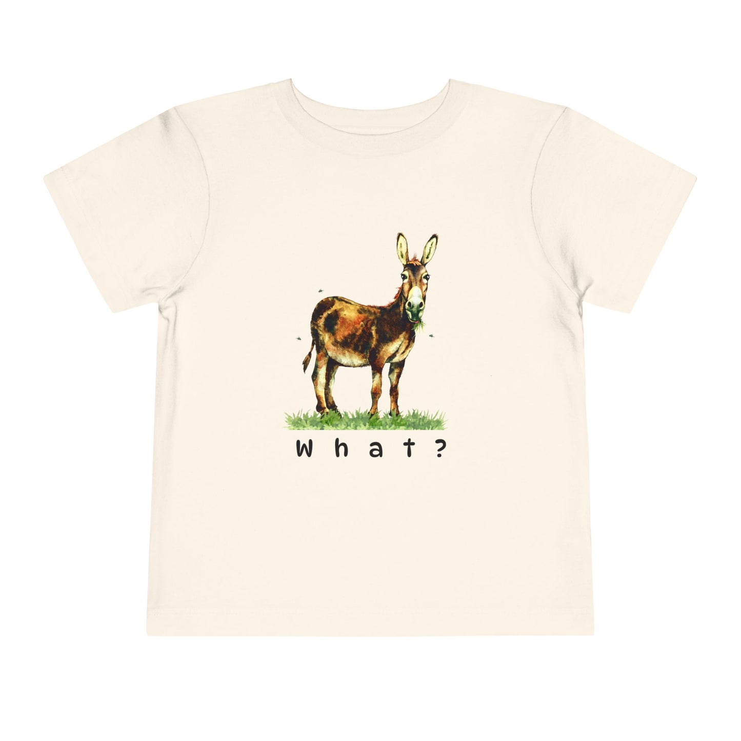 Toddler What? Tee – Funny Expression Shirt for Confused (But Cute) Kids
