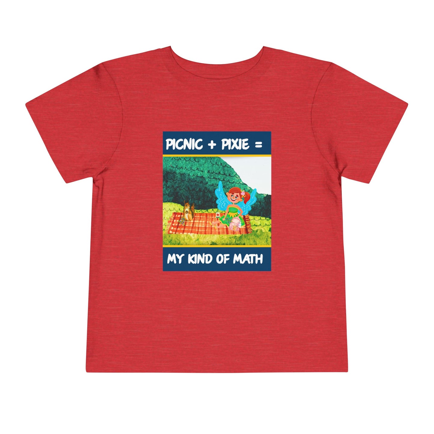 Toddler My Kind of Math Tee – Mei-Mei Picnic Shirt for Imaginative Thinkers