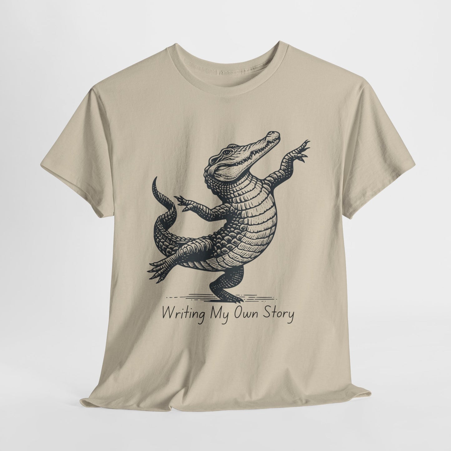Teen/Adult Unisex Writing My Own Story Tee – Fiercely Independent, Boldly Bookish