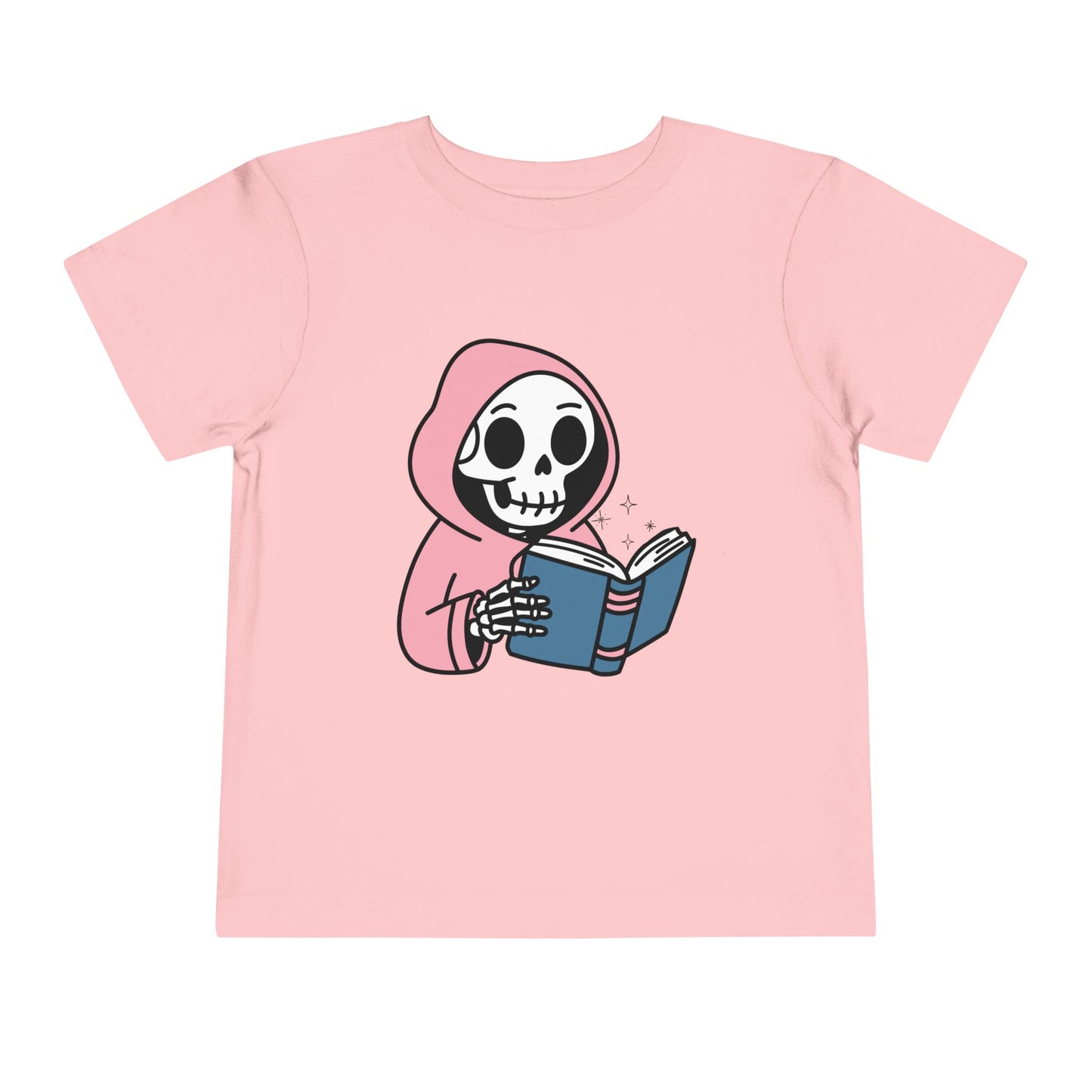 Toddler Spooky Storytime Tee β Cute Skeleton Reader Halloween Shirt