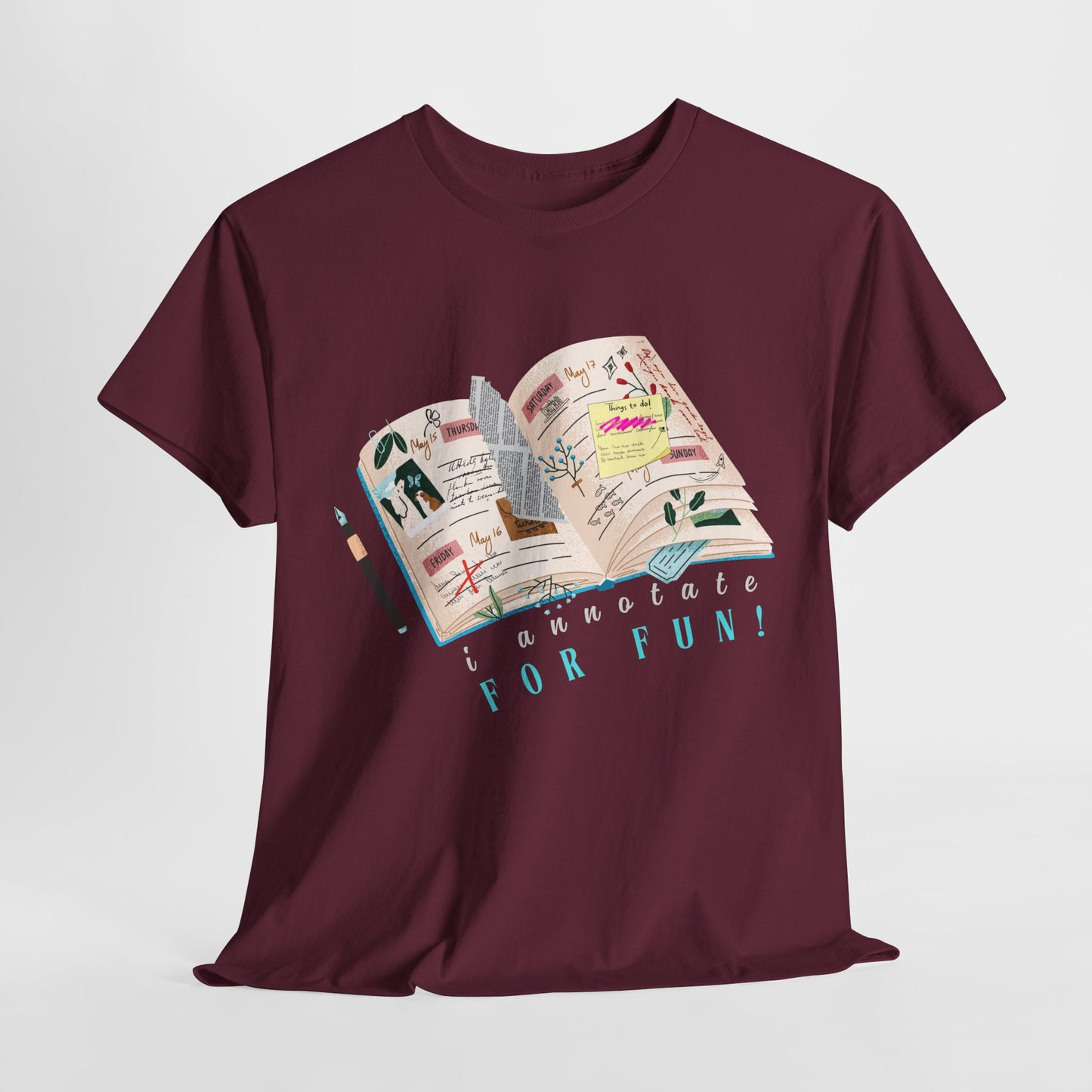 Teen/Adult Unisex Tee β I Annotate for Fun