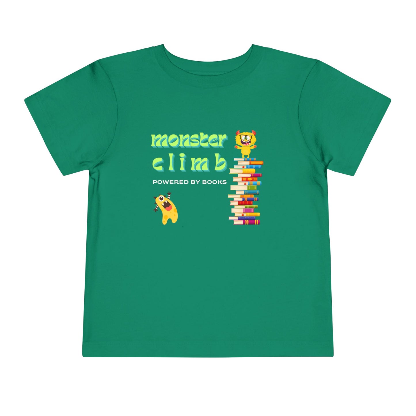 Toddler Monster Climb Book Tee