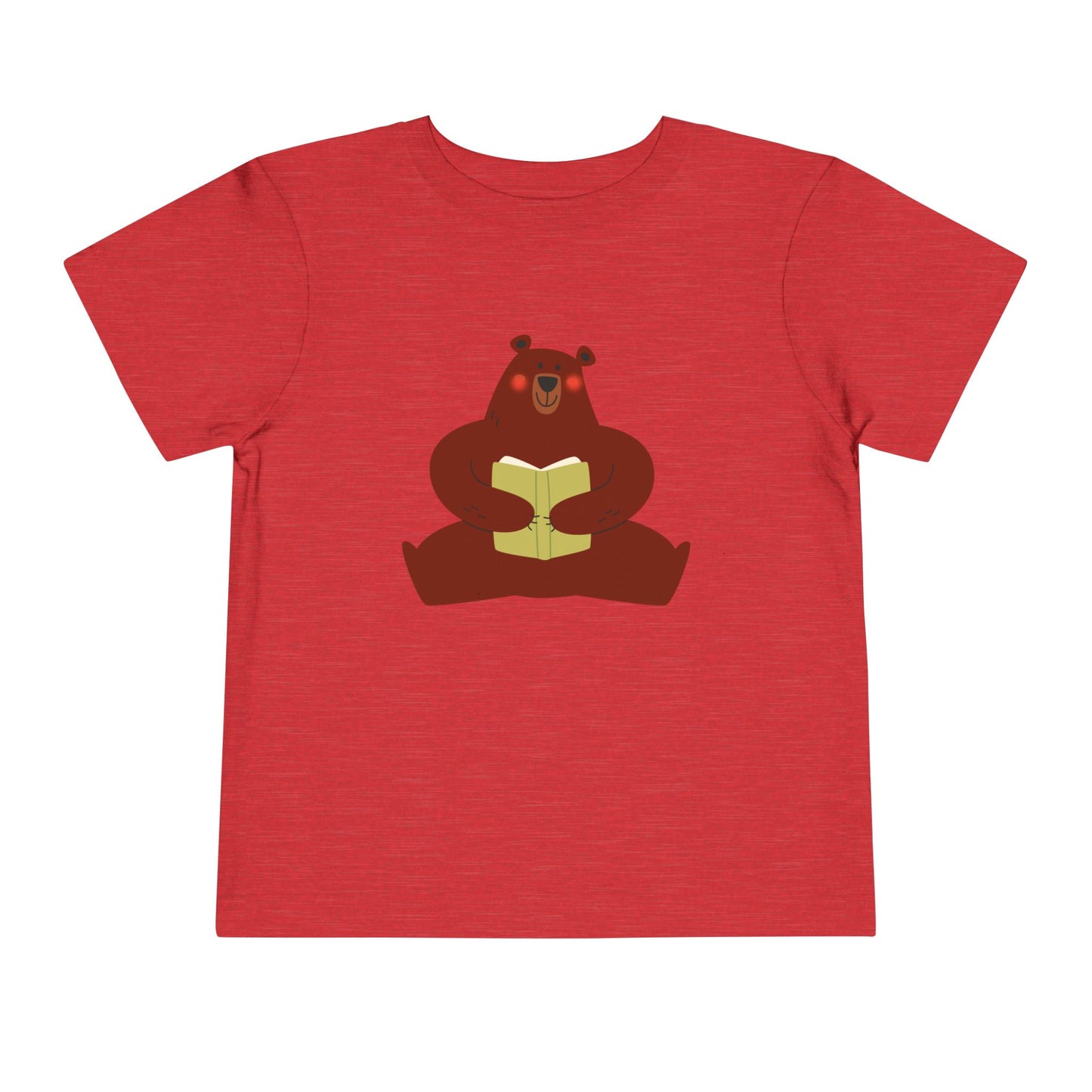 Toddler Book Bear Tee β Cozy Gift for Little Storytime Cubs