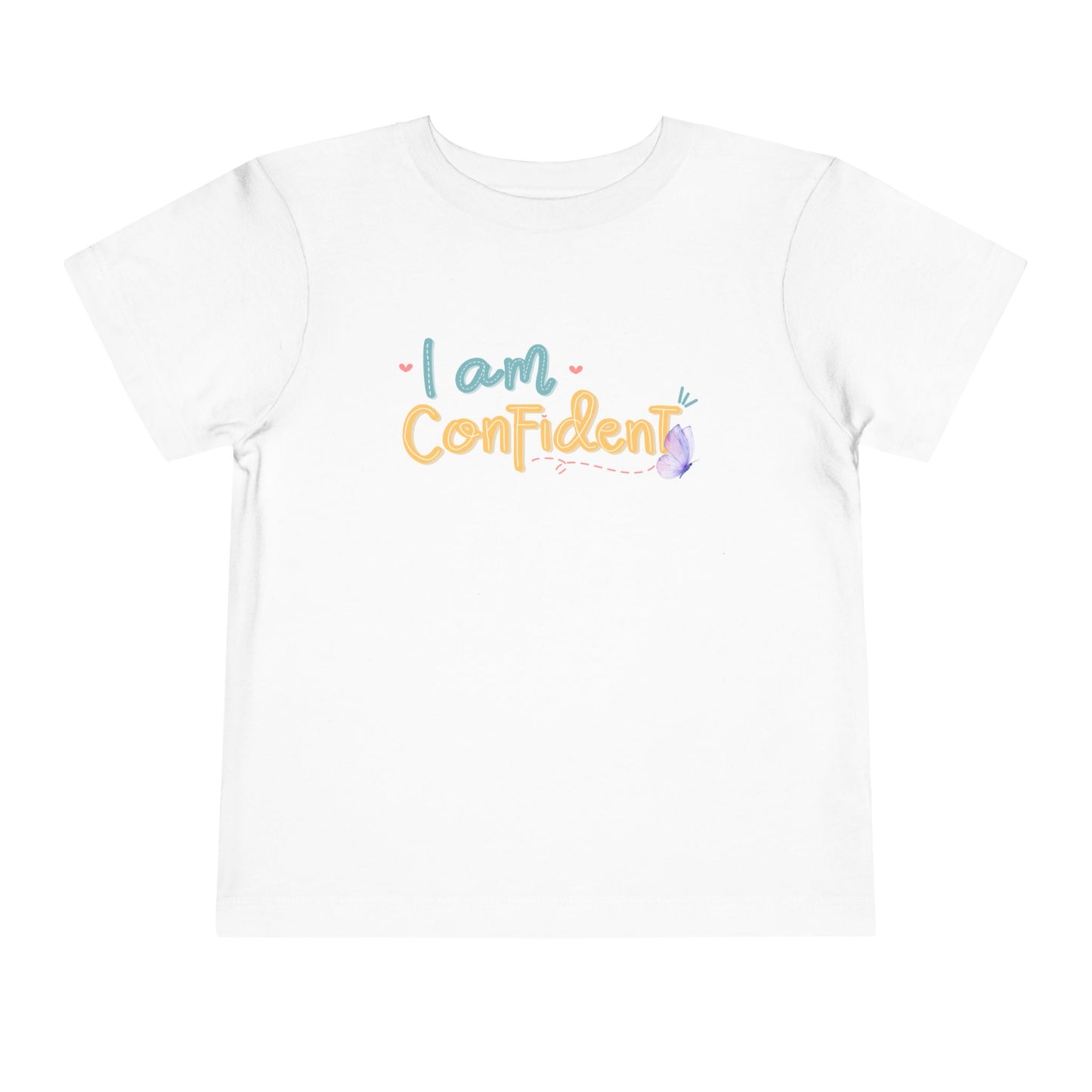 Toddler I Am Confident Tee β Empowering Affirmation Shirt for Kids