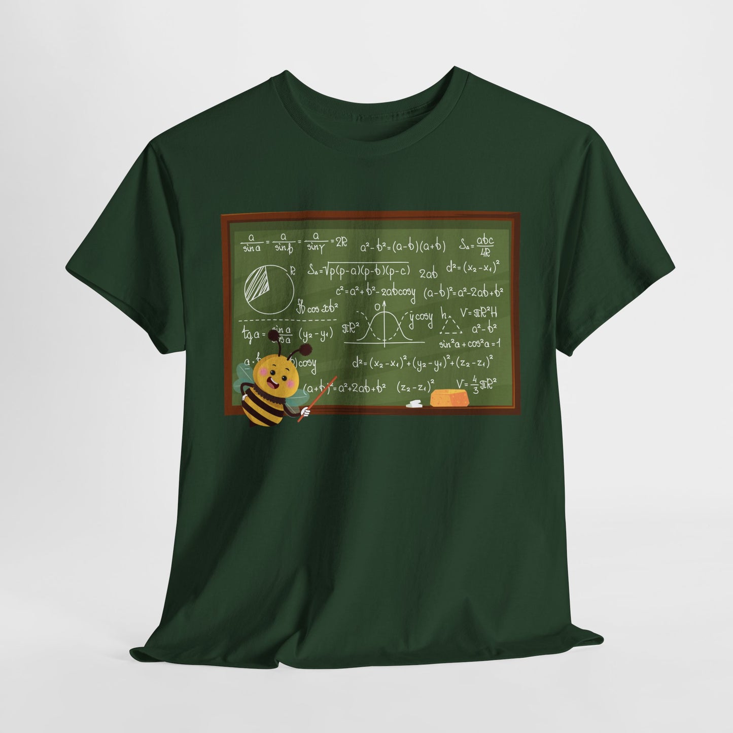 Teen/Adult Unisex Math Bee Tee – Buzz-Worthy Style for Teachers & STEM Fans
