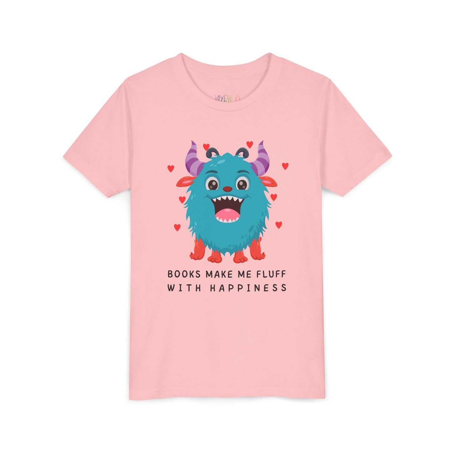 Youth Books Make Me Fluff With Happiness Tee