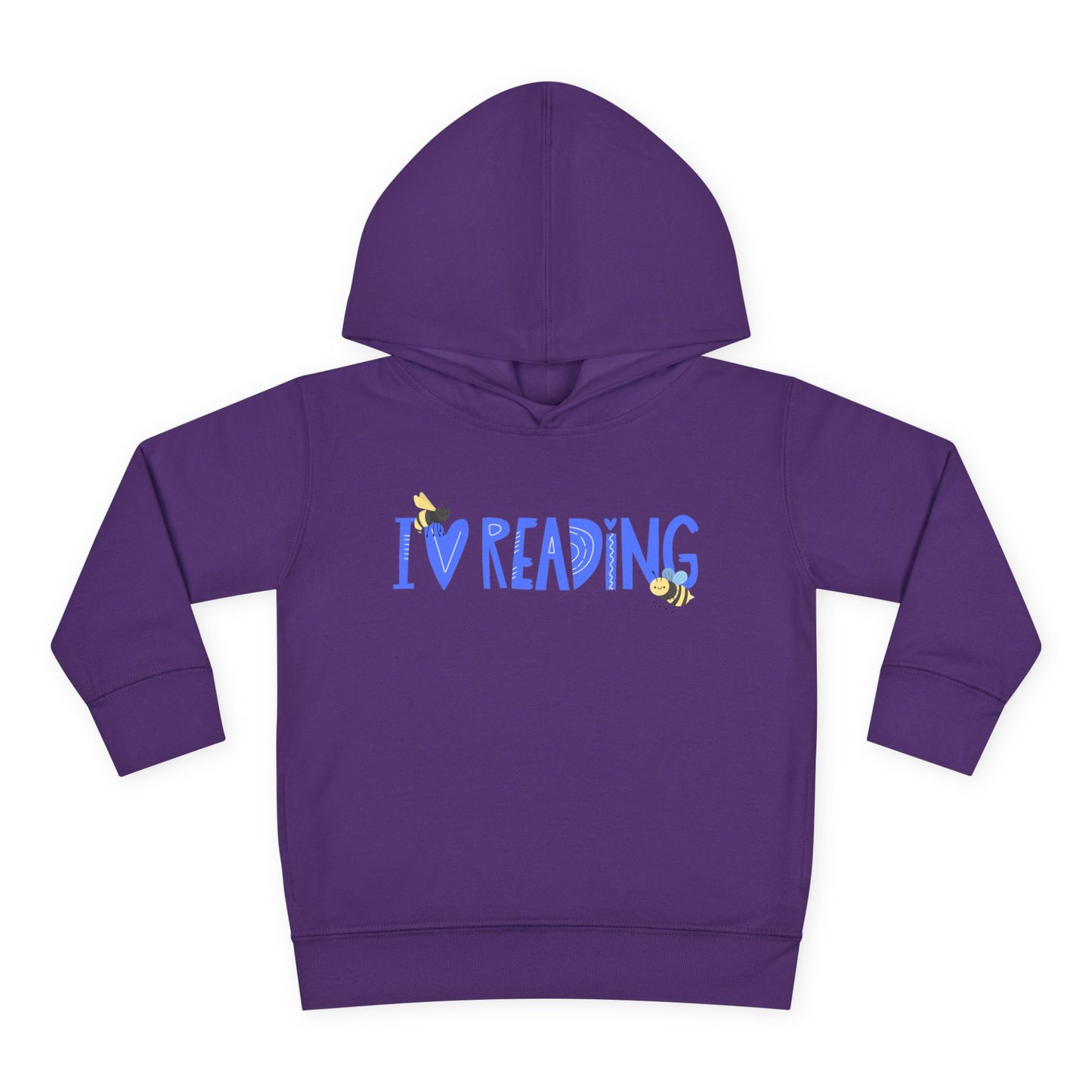 Toddler I Love Reading Hoodie – Bee and Book Design